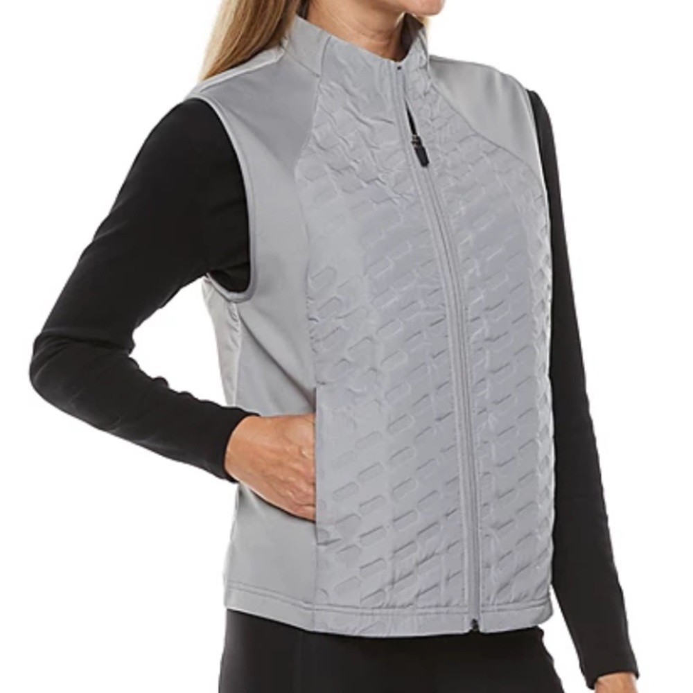 Xersion Women’s Gray Vest - Picture 2 of 12